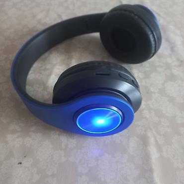 qulaqlıq qiymətləri: İşlənmiş Simsiz (Bluetooth) Qulaqcıqlar, rəng - Göy — 2