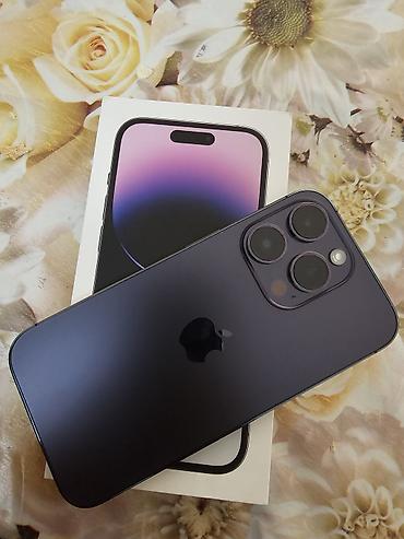 gence ipone: IPhone 14 Pro, 256 GB, Deep Purple, Face ID — 2