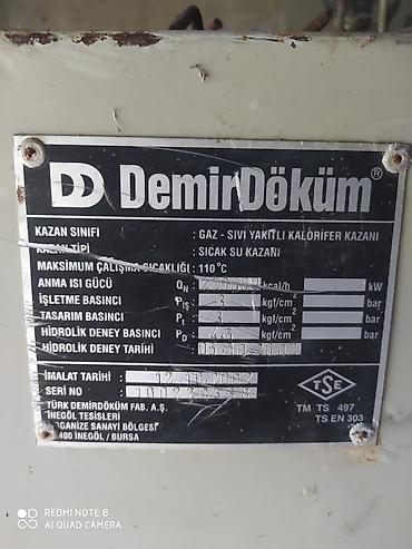 iwlenmiw kondisioner: İşlənmiş Kombi DemirDöküm 45 kVt, Ünvandan götürmə, Zəmanətsiz, Kredit yoxdur — 1