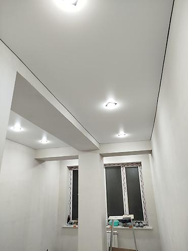 Натяжной потолок: Натяжные потолки матовые глянцевые сатиновые светные потолки монтаж де — 22