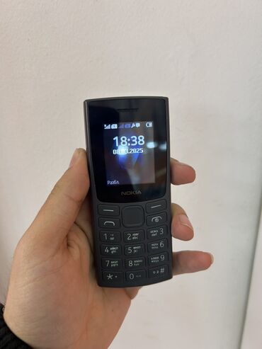 Nokia: Nokia 105 4G, < 2 GB Memory Capacity, rəng - Boz, Düyməli, İki sim kartlı, Sənədlərlə