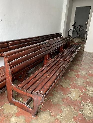 bağ stulları: Taxta (ağac) bağ-mebel dəsti - Material: bərk ağacdan hazırlanmış — 3