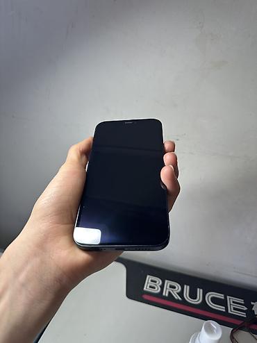 телефон бишкек бу: IPhone 12, Колдонулган, 128 ГБ, Кара, 78 % — 10