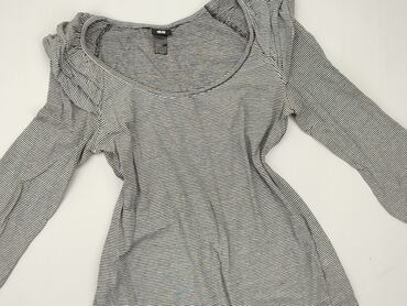 białe bluzki z falbankami zara: Blouse, H&M, L (EU 40), condition - Good