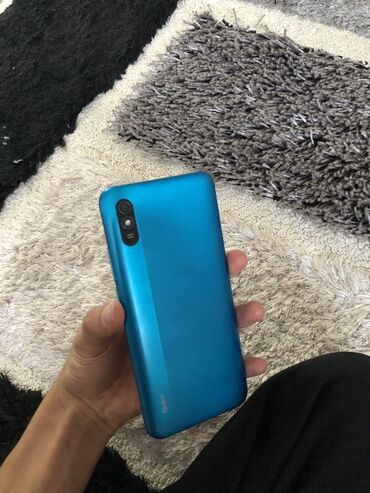 редим 8а: Xiaomi, Redmi 9A, Б/у, 64 ГБ, цвет - Синий, 2 SIM