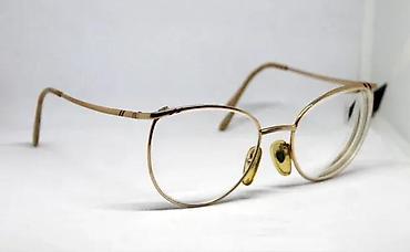 Naočare: Vintage Lamy original POZLAĆENI dioptrijski ram. ORIGINAL - MADE IN — 1