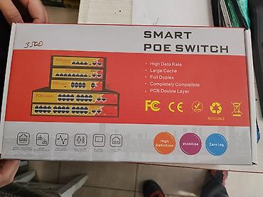 Умный PoE-коммутатор (SMART POE SWITCH) Назначение: - Подача питания