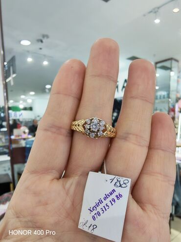 qizil halqa qolbaqlar: Üzük, Sarı qızıl, 585 Əyar