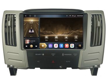 установка аудио системы: Штатная магнитола Lexus RX330 8— на совершенно новом Android 11, с