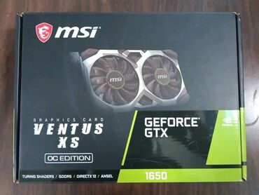 Opel: GTX 1650 4gb *Msi Ventus XS OC edition GDDR6 *Hazır sistemlə alınıb