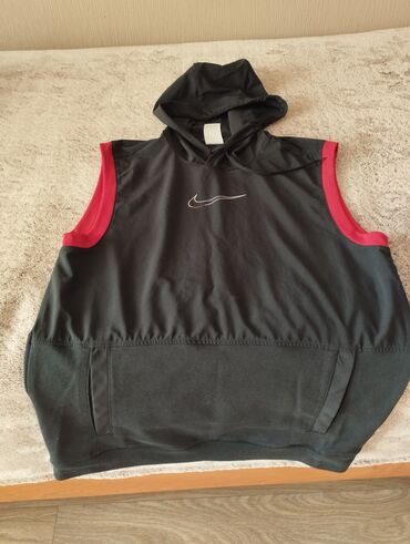 Рубашки: Мужская толстовка, Nike, S (EU 36), цвет - Черный