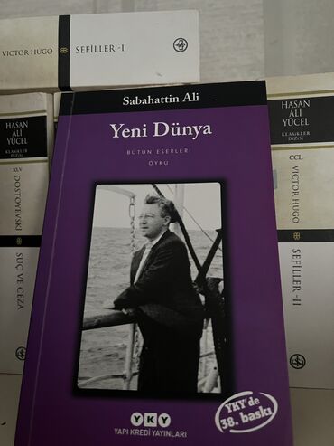 Sabahattin Ali kitabları Türkcə hamısı birlikdə 25 manat ayrılıqda 6
