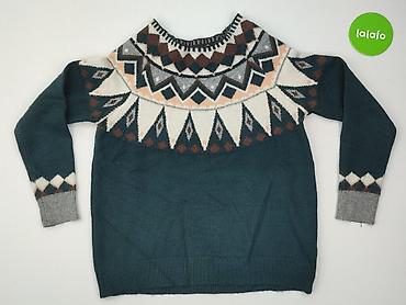 sweter geometryczny: Sweter damski, rozmiar L — 2