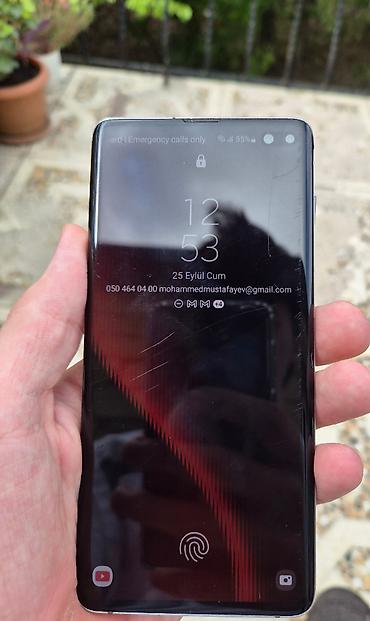 samsung 19: Samsung Galaxy S10 Plus, 128 GB, rəng - Qara, Barmaq izi, Sensor, Simsiz şarj — 3