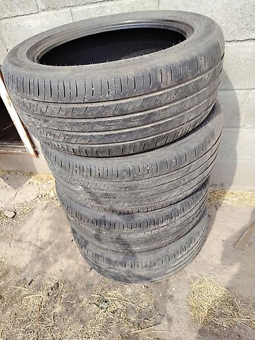 23555 r19 лето: Продаю авто шины, 4 штуки (комплект). Размер 235/50/R19. Б/у, год — 2