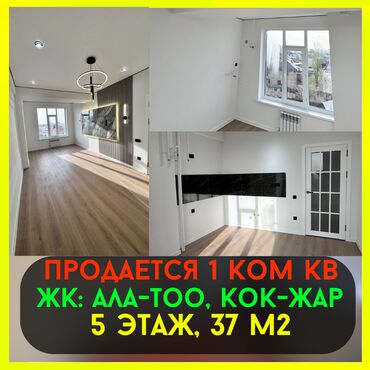 Продажа домов: 1 комната, 37 м², Элитка, 5 этаж