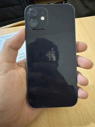 iphone x islenmis: IPhone 12, 64 GB, Qara, Face ID