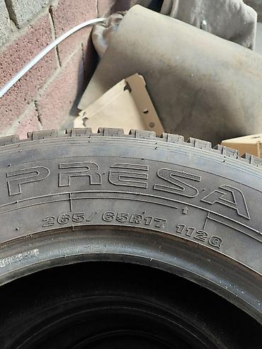 Комплект зимних шин Presa SUV (бренд MAXXIS), размер 265/65 R17 112Q