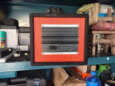 музыкальный усилитель купить: Активный автомобильный сабвуфер ESTOLOM Subwoofer - Корпусный