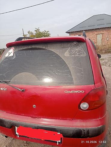 crv rd1: Daewoo Matiz: 2000 г., 0.8 л, Автомат, Бензин, Хэтчбэк — 3