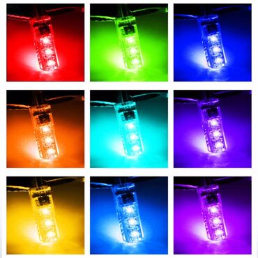 Tuning oprema: Led sijalica t10 rgb 16boja+daljinski (15) model t10 16 boja 12v na lalafo.rs — 11 Tuning oprema: Led sijalica t10 rgb 16boja+daljinski (15) model t10 16 boja 12v — 11