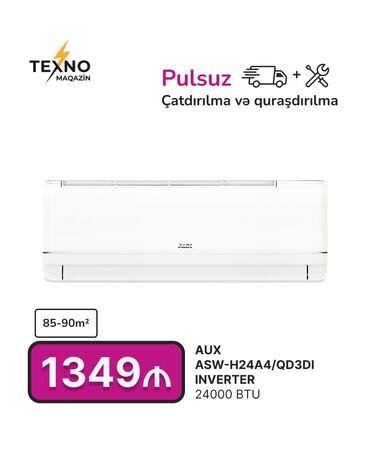 бу телефоны в баку: Kondisioner AUX, 85-90 kv. m, Pulsuz quraşdırılma