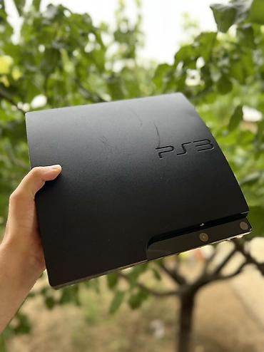 playstation super slim 3: Sony PlayStation 3 Slim oyun konsolu - Model: PS3 Slim (mat qara — 2