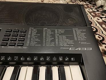 Музыкалык аспаптар: Синтезатор Yamaha PSR-E433 - Клавиатура: 61 полноразмерная клавиша. - — 3