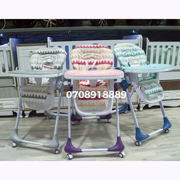 uşaq üçün stol: Yeni model yemək masası Kinder kraft 6 aydan 3 yaşa qədər istifadə