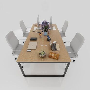 Ofis masaları: Yeni, İşçi üçün, Dördbucaq masa — 7