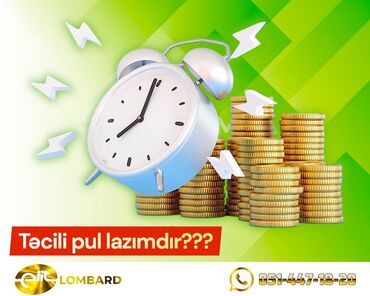 Elit Lombard, pul ehtiyaclarınızı sürətlə qarşılamaq üçün təklif