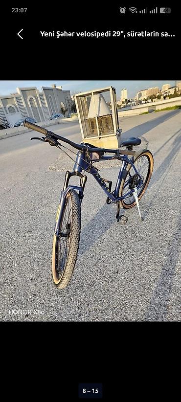 velosipet 29: Stark stalker çox əla velosipeddir 8 pilləli Shimano essa ötürücü rama — 2