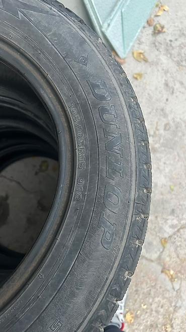 255 70 16: Шины 195 / 65 / R 15, Зима, Б/у, Комплект, Легковые, Япония, Dunlop — 5
