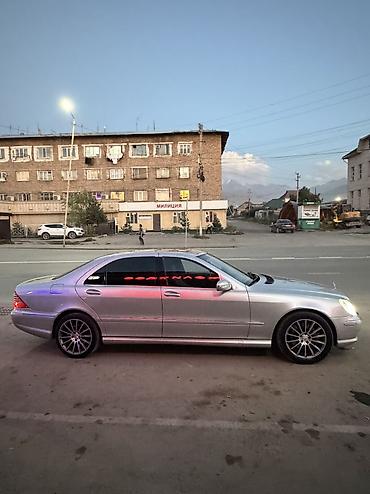 асфальт завод бишкек: Mercedes-Benz S-class AMG: 2000 г., 5.5 л, Автомат, Бензин, Седан — 4