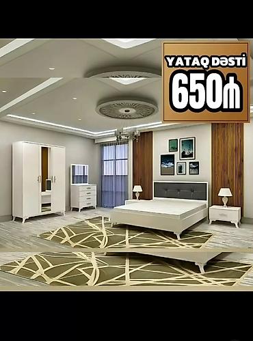 taxt tumba: İkinəfərlik çarpayı, 2 tumba, Dolab, Termo, Azərbaycan, Yeni — 6