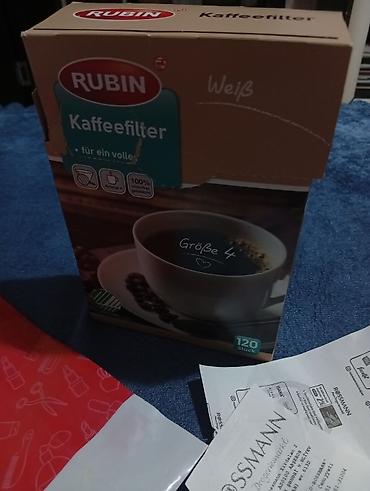 60x60 led panel: Məhsul: RUBIN Kaffeeilter – Kağız qəhvə filtrləri - Ölçü: Größe 4 (№4) — 4