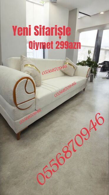 Sifarişlə divanlar: Divan, Qonaq otağı üçün, Parça, Bazalı, Açılan, Kitab — 7