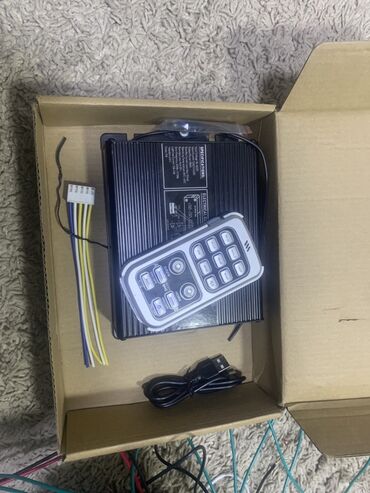 колонка усилитель микшер: Автомобильная сирена/громкоговоритель с электронным блоком управления