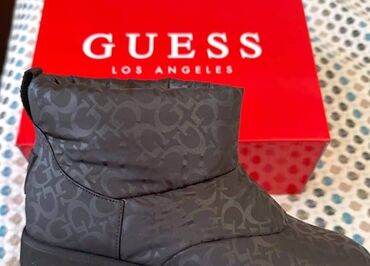 parca ayaqqabilar: Guess, Ölçü: 36, rəng - Qara, Yeni