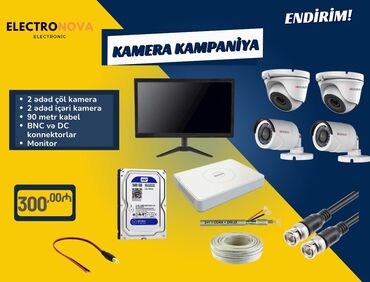 📹 HiWatch Kamera Dəsti – Kampaniya! 📦 Dəst tərkibi: 	•	2 ədəd çöl