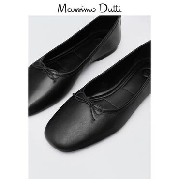 Туфли: Туфли, 38, Massimo Dutti, Новый, цвет - Черный at lalafo.kg Туфли: Туфли, 38, Massimo Dutti, Новый, цвет - Черный