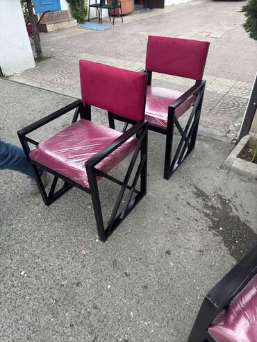 стулья и кресла: Qonaq otağı üçün, Yeni, Qatlanmayan, rəng - Çəhrayı Stul
