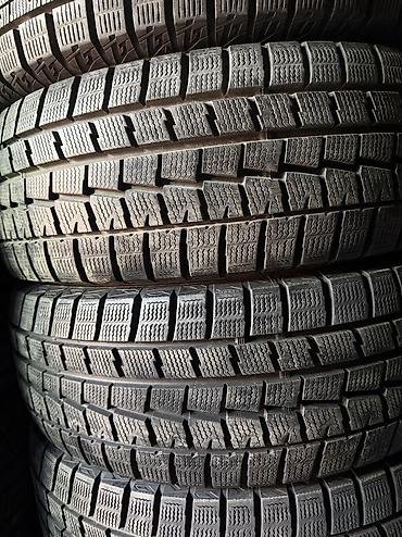 шина 215 60 r17: Шины 215 / 60 / R 17, Зима, Б/у, Комплект, Легковые, Япония, Dunlop — 2