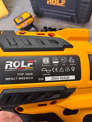 fast: Аккумуляторный ударный гайковерт ROLF TOP-5040 (Brushless) Доставка — 9
