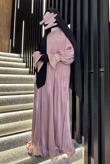 Халаты: Женские абаи — коллекция базовых и нарядных моделей - Свободный — 5