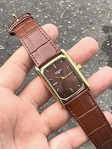 longines saat: Yeni, Qol saatı, Longiness, rəng - Qəhvəyi — 2
