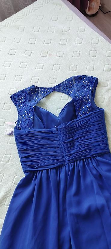 esprit torba: Predivna royal blue svečana haljina, gornji deo je ojačan i može da — 4