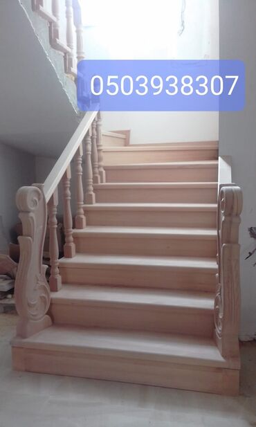 Digər tikinti xidmətləri: Sərfəli Qiymətdə Taxta Pilləkənlərin hazırlanması.Zəmanət var.Pulsuz — 13