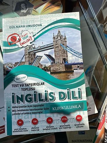 Testlər: Məhsul: İngilis dili “Test və Tapşırıqlar Toplusu” – Kurikulumla (yeni — 3