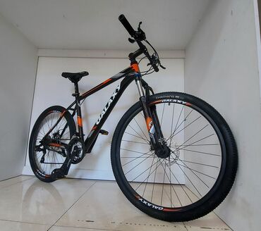 Горные велосипеды: Горный велосипед, Galaxy, Рама XL (180 - 195 см), Алюминий, Б/у